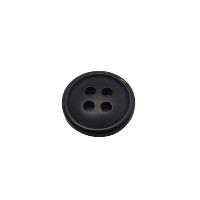 Bouton de chemise noir