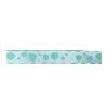 Ruban satin petites bulles bleu ciel