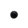 Bouton  patte demi-boule noire