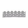 Dentelle guipure grise