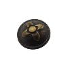 Bouton  patte fantaisie bronze