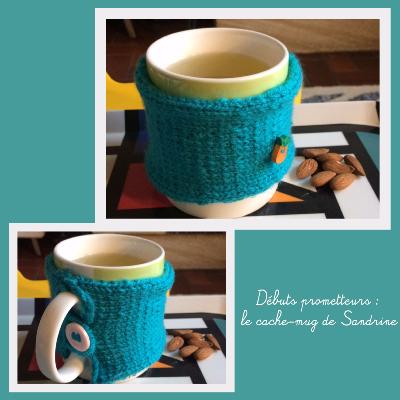 Le cache-mug de Sandrine