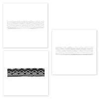 Dentelle plumetis blanche