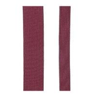 Elastique plat de couleur bordeaux 2 cm