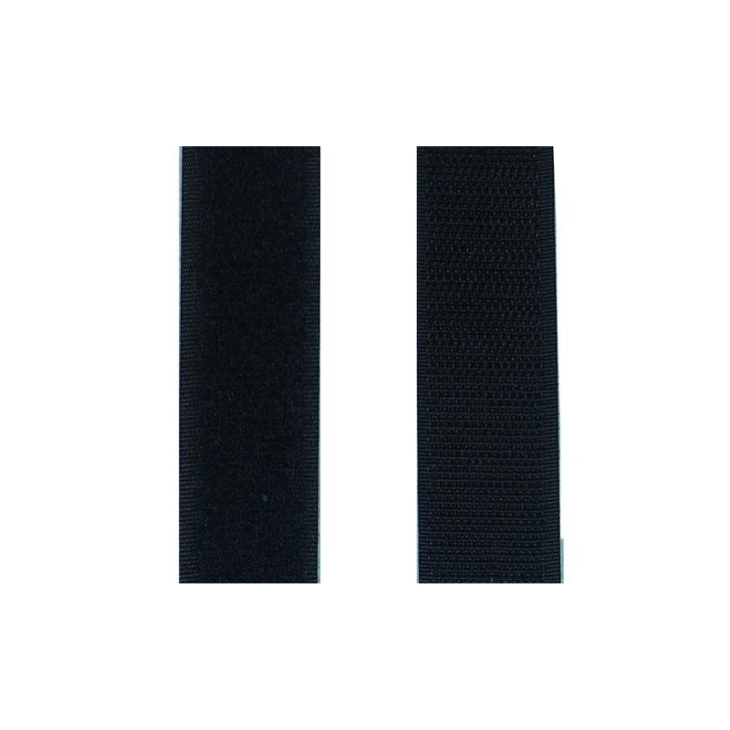 autoagrippant noir en bande autocollante 20mm x 25 m x 2 - Velcro  autocollant noir - Scratch autocollant noir - Livraison gratuite