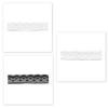 Dentelle plumetis noire