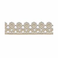 Dentelle guipure beige