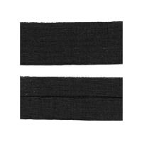 Biais jersey viscose noir